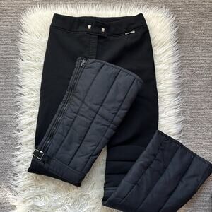 Schoeller Textil Black Vintage Wool Snow Pants